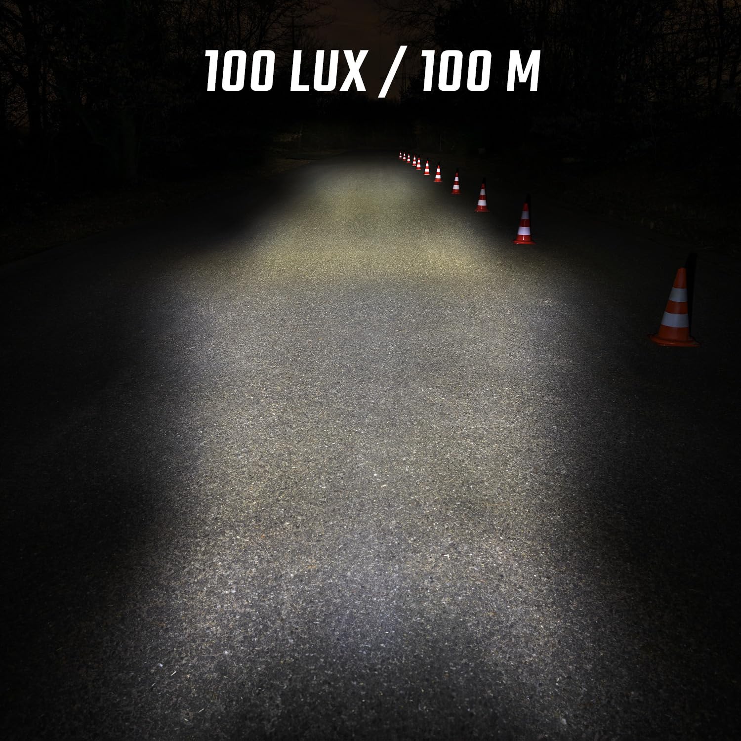 SIGMA EOX FL 100 | Iluminación para e-Bikes | Luz Delantera para e-Bikes con 100 Lux y LED OSRAM | Instalación en Pocos Pasos | Visibilidad Lateral