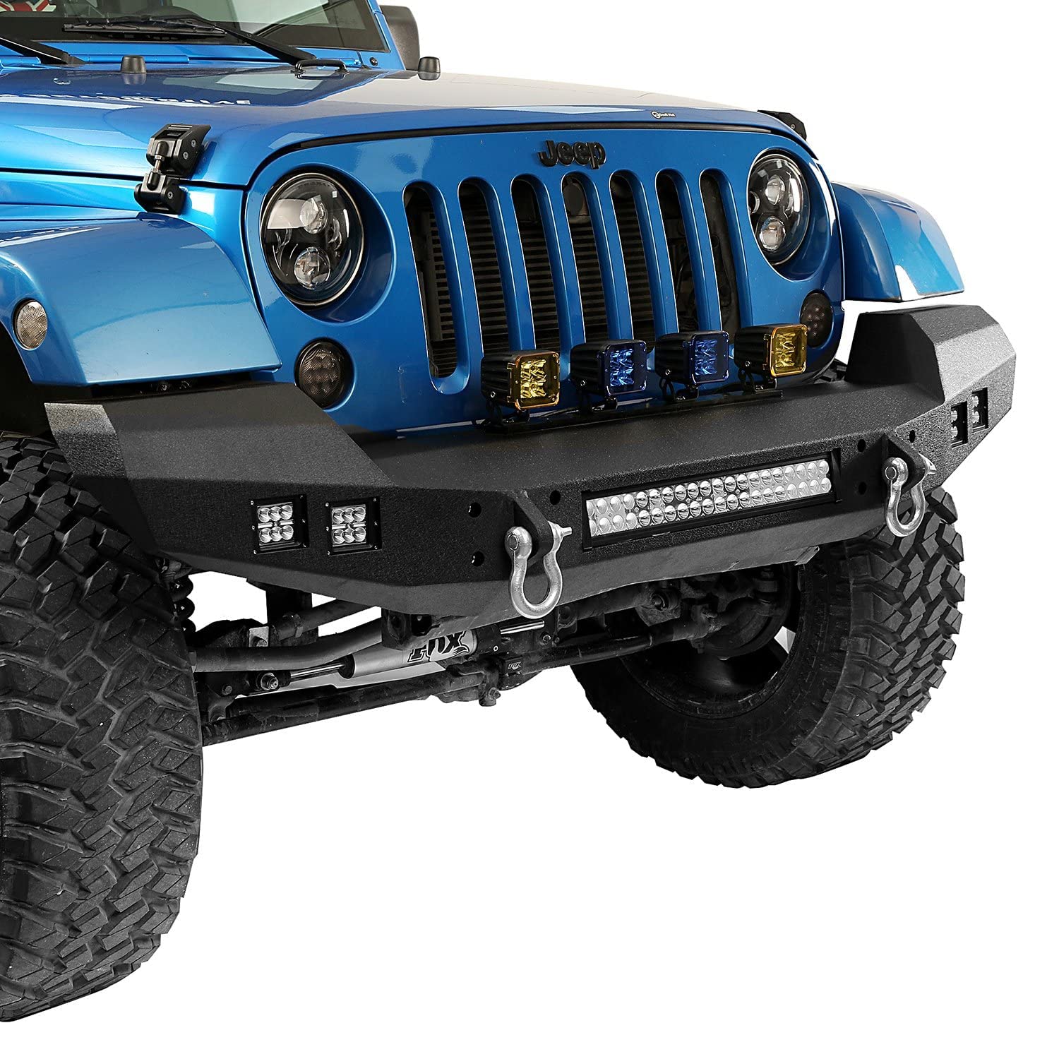 Jeep JK Bumper Combo: Ultimate Off-Road Style & Protection