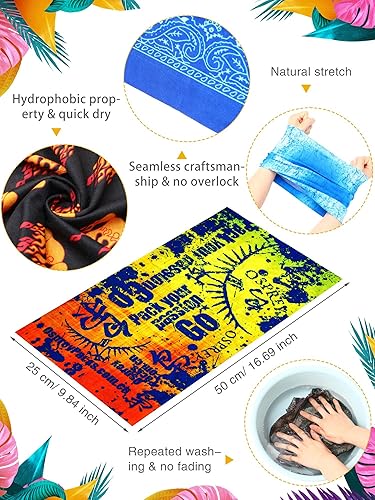 Miniatura 2 de 100 polainas para el cuello, bufanda, diadema de poliéster, bandana de poliéster para la cara, bufanda, máscara de cuello UV, polaina de tubo para