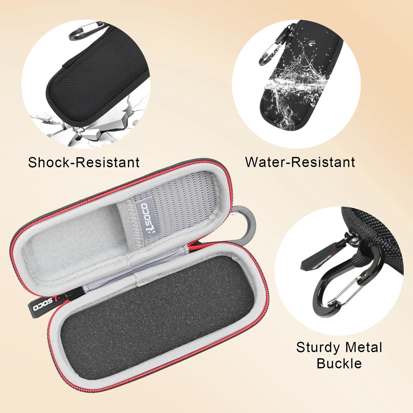 RLSOCO Etui do OM SYSTEM LS-P5 Rejestrator Audio Hi-Res (Tylko Etui)