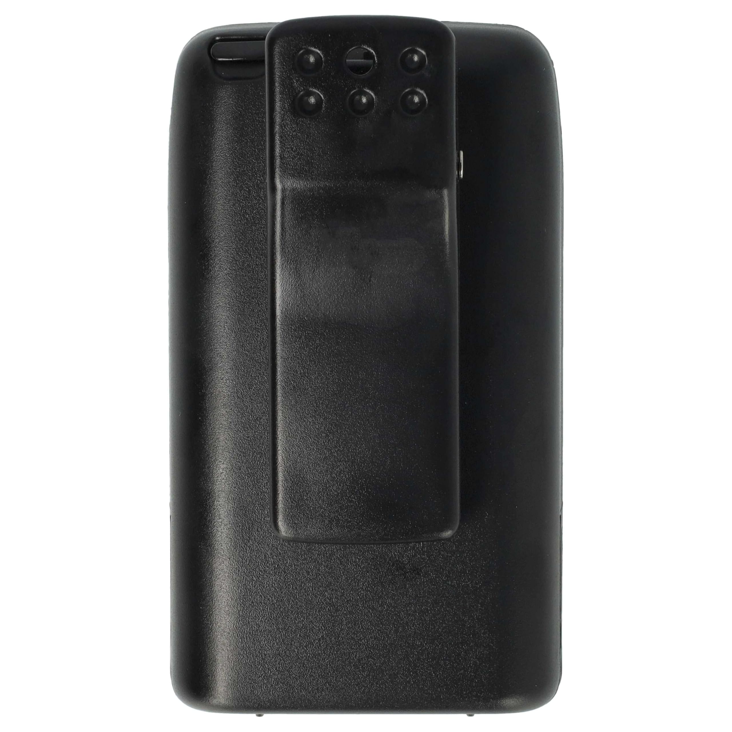 vhbw 2 x bateria kompatybilna z radiem Vertex Yaesu FT50R, FT-10R, FT40R, FT10R, FT-40R Radio (2000 mAh, 7,2 V, NiMH) + klips