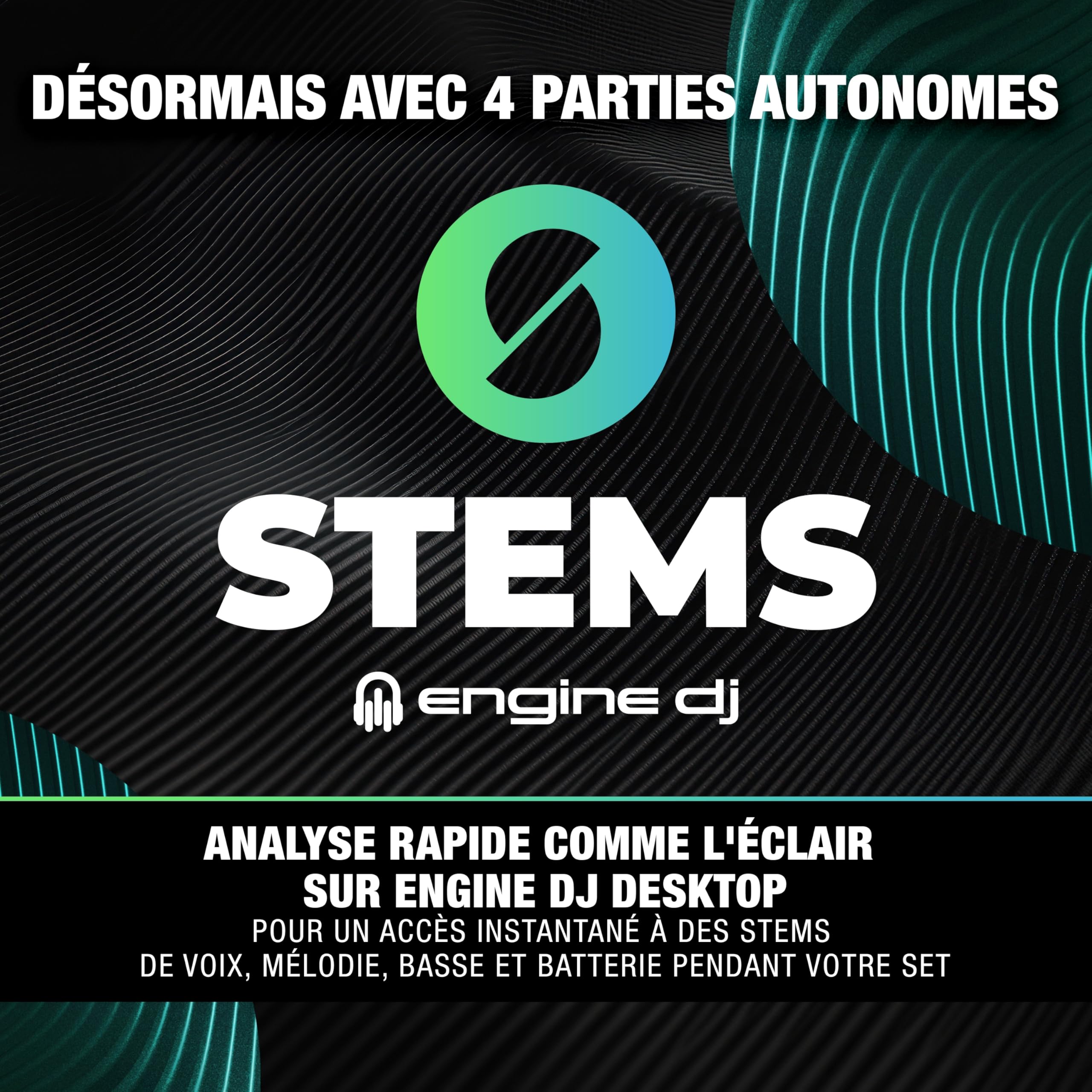 Denon DJ PRIME 4+ Contrôleur DJ Autonome avec Séparation Stem Sur 4 Platines, Streaming Wi-Fi, Drop Sampler, Écran Tactile 10.1", Contrôle Éclairage, Noir