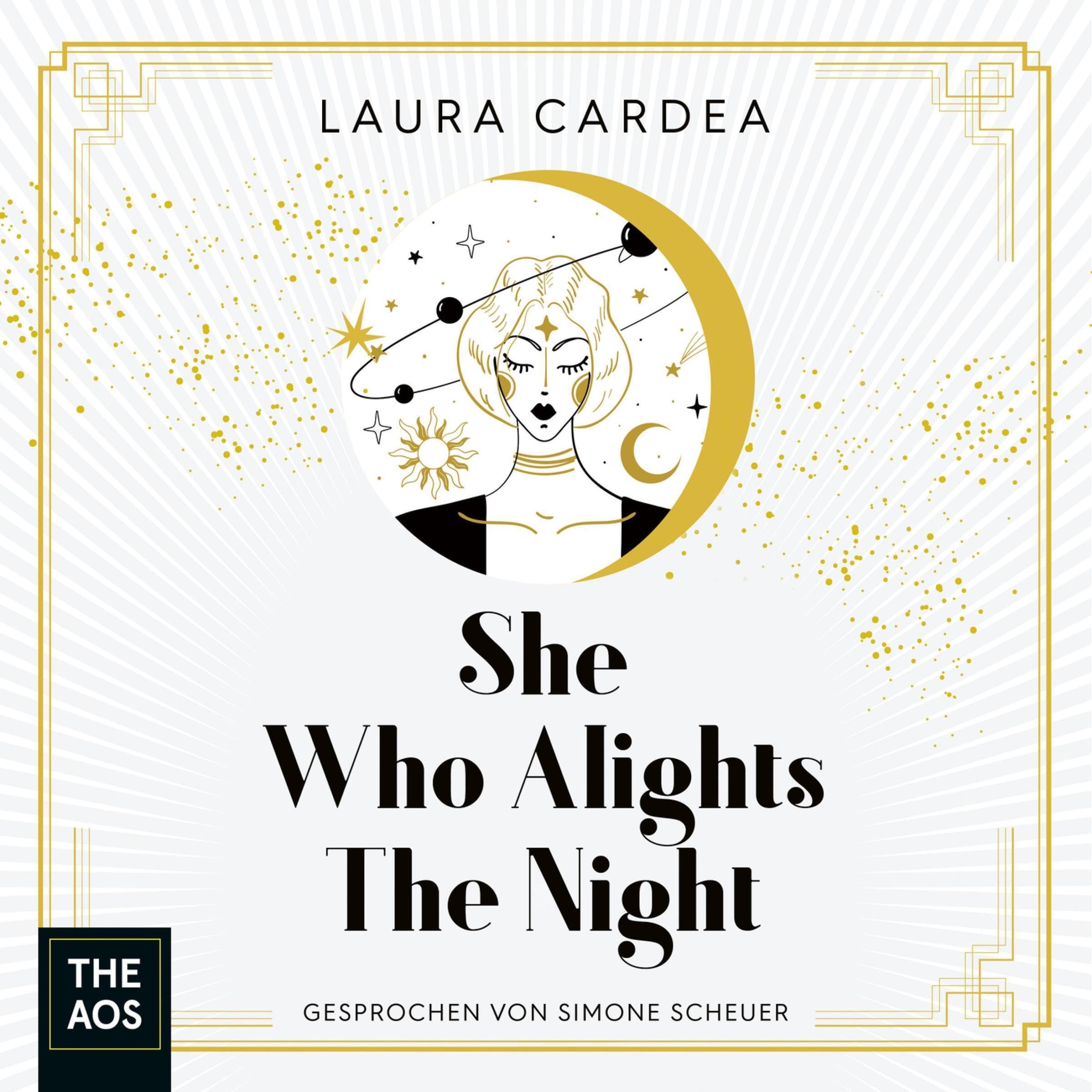 Cover art for She Who Alights The Night (German edition)