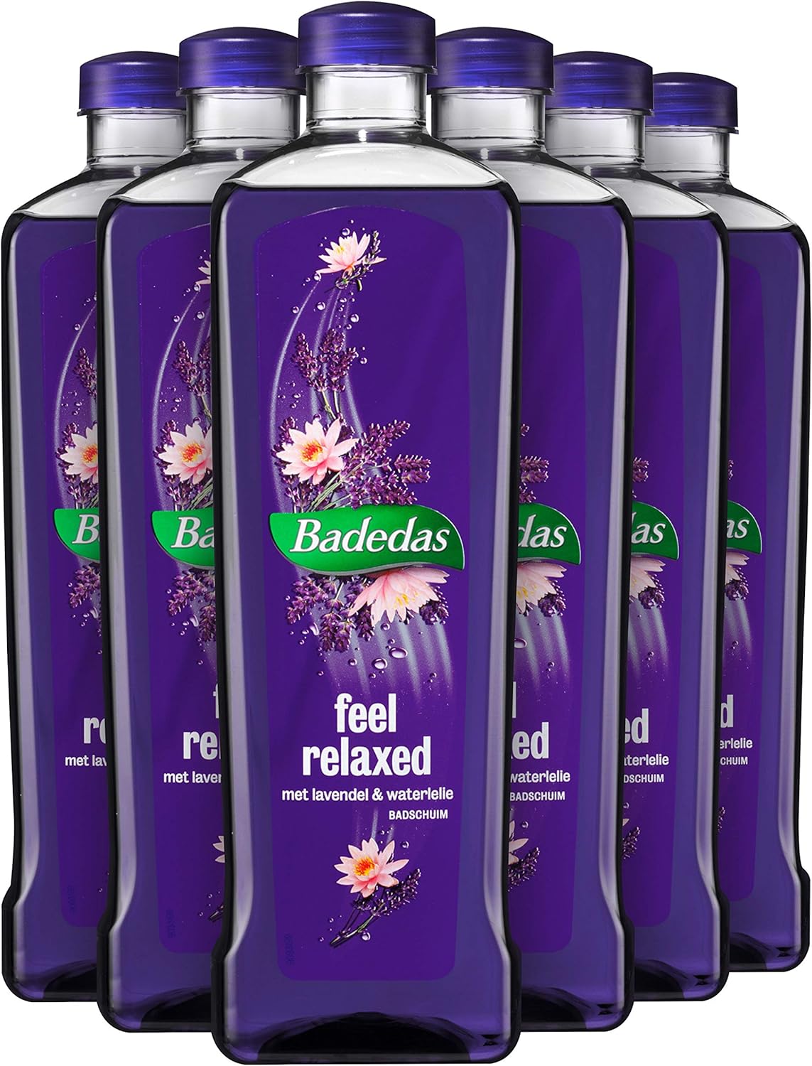 Badedas Badschuim Waterlelie & Lavendel 6 x 1L Voordeelverpakking