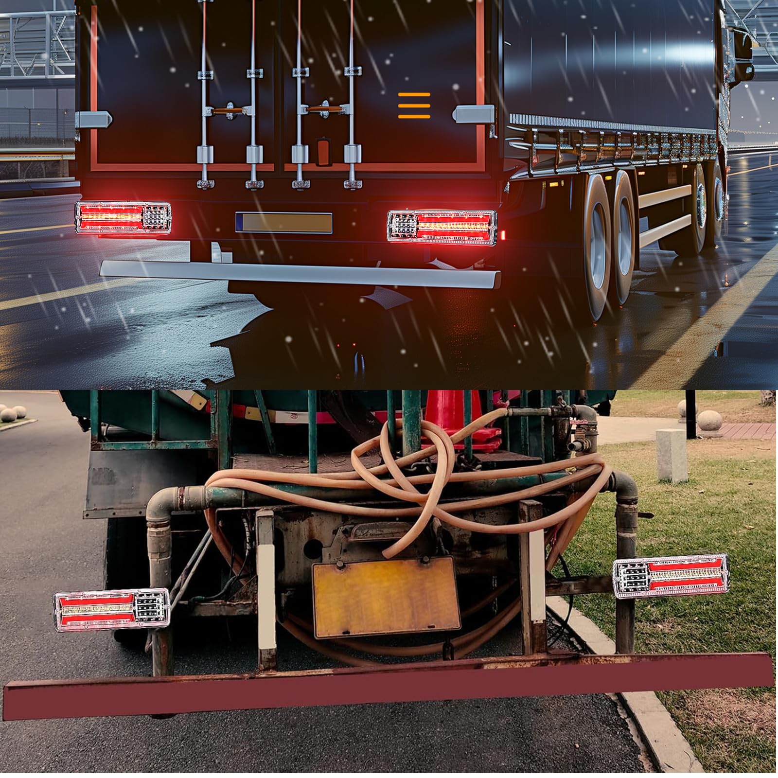 Amazon | Ygmylandbb トラックテールランプ 12v led シーケンシャル