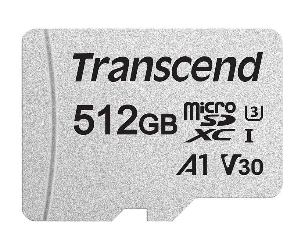 Amazon | Transcend microSDカード 512GB UHS-I U3 V30 A1