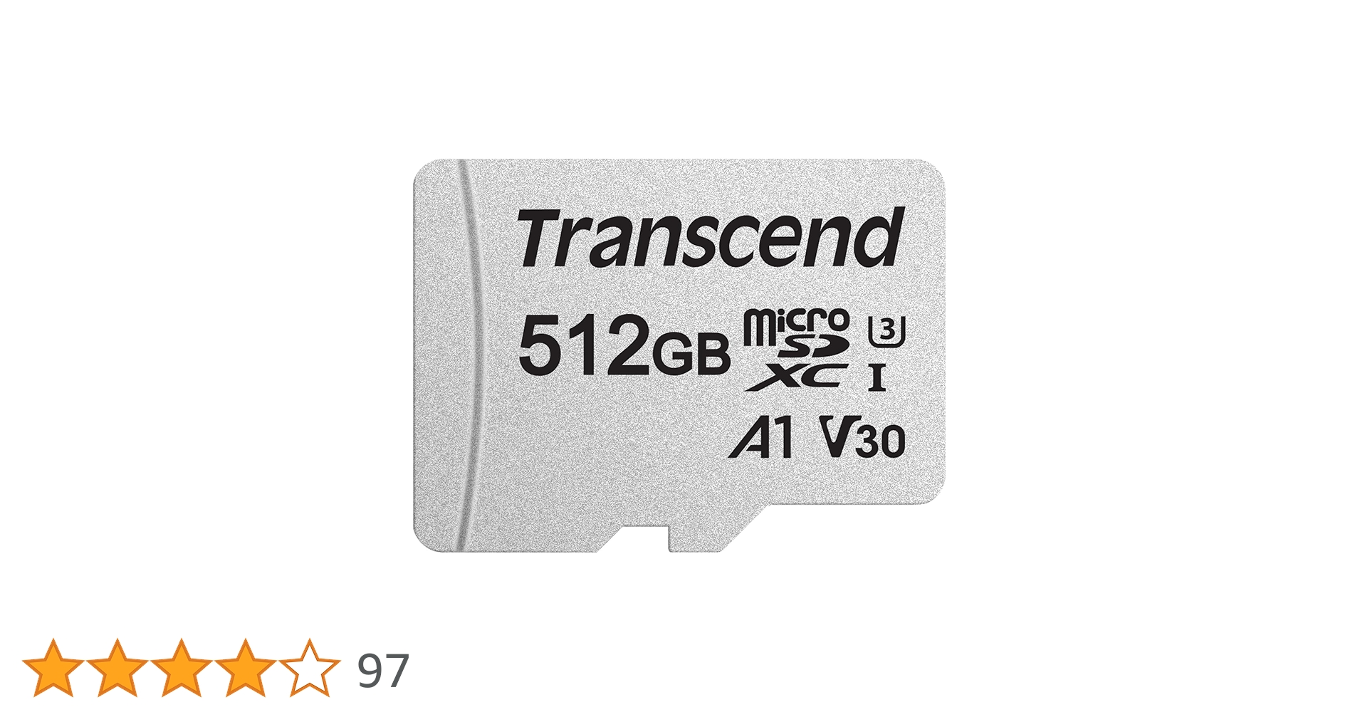 Amazon | Transcend microSDカード 512GB UHS-I U3 V30 A1