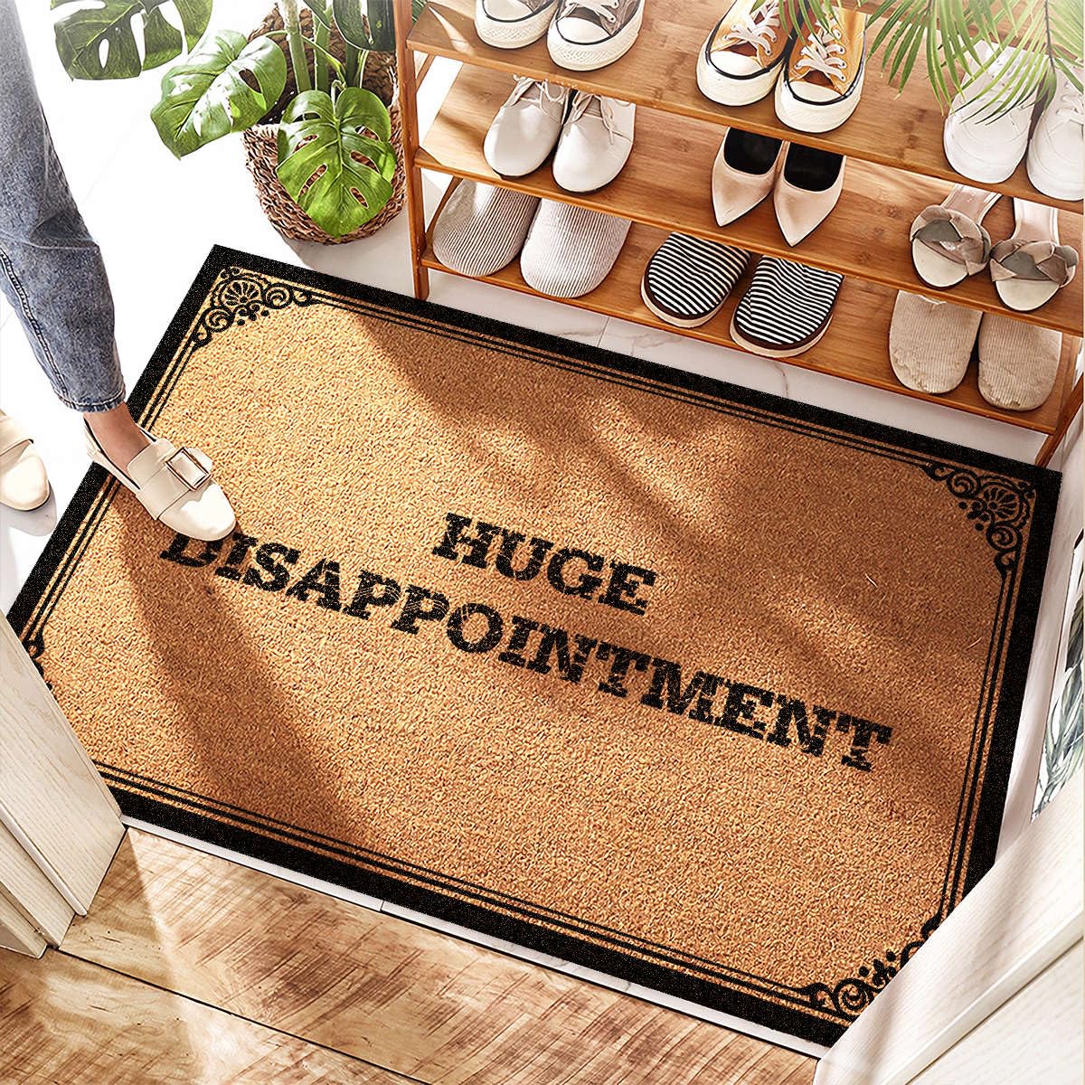 Tapis de bienvenue pastèque grand accueil chaleureux pour porche et maison