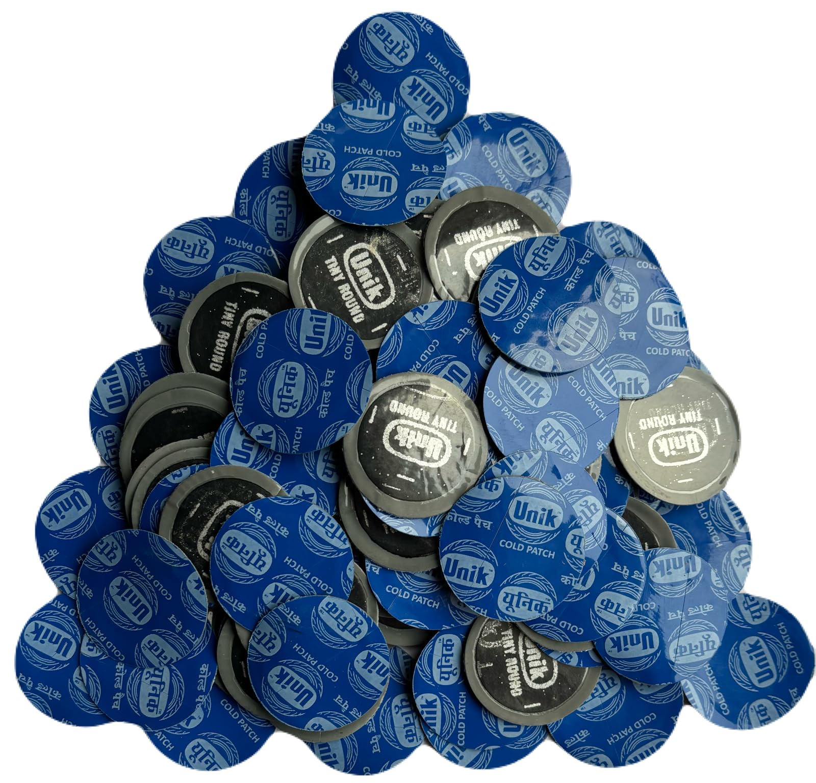 50pcs Quick-Fix Tini Round Puncture Repair Patches Specially for Bike and Motorbike | Patches only for tubed Type tire | Patch Diameter Size 30mm - Made with German Technology-image-6