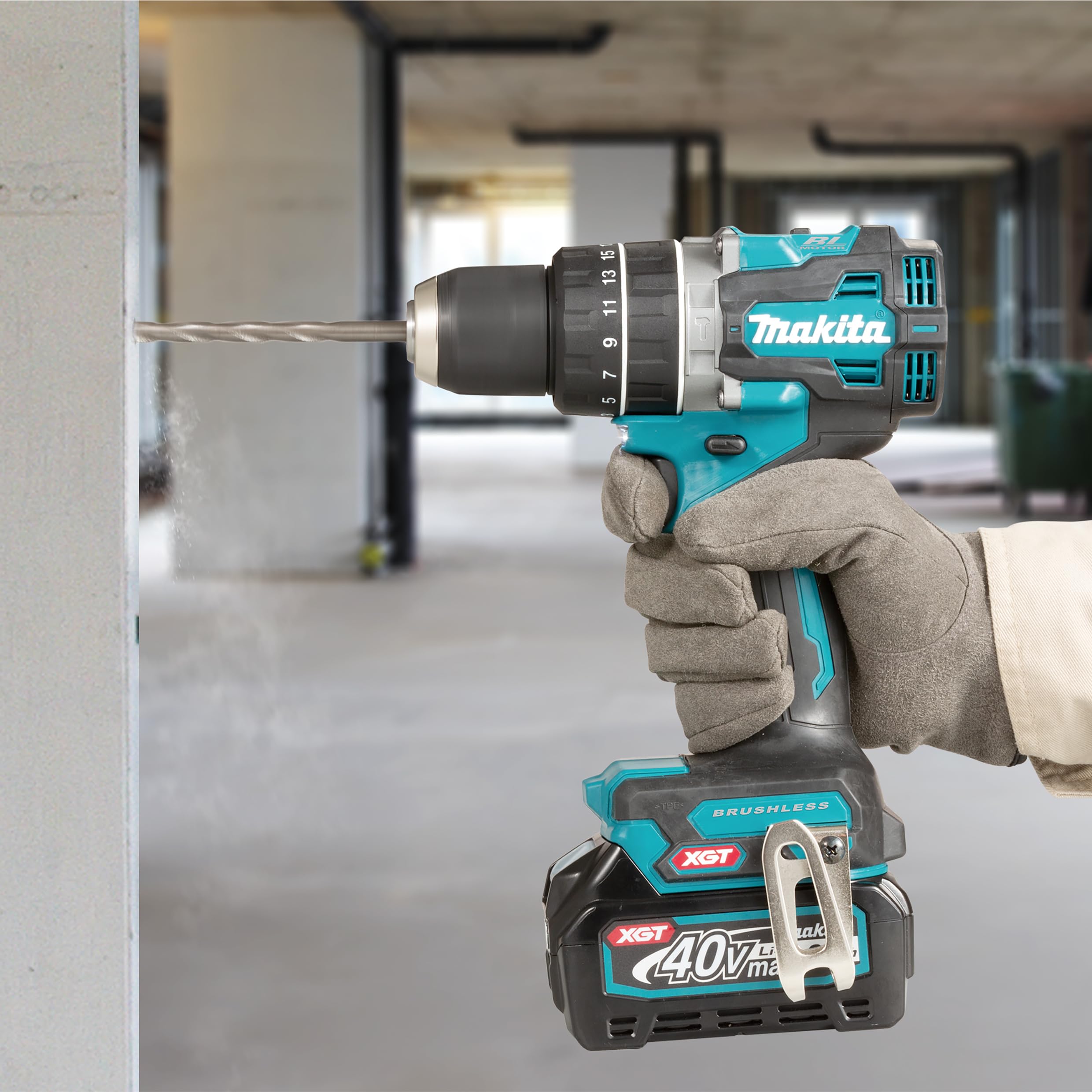Makita Perceuse à percussion sans fil 40V max HP002GZ Sans batterie