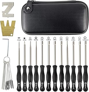 AUTOKAY 12 PCS Carburetor Adjustment Tool for 2-Cycle Small Engine Poulan Husqvarna STIHL Echo Trimmer Weedeater Chainsawwith ZT-1 500-13 Metering Lever Tool