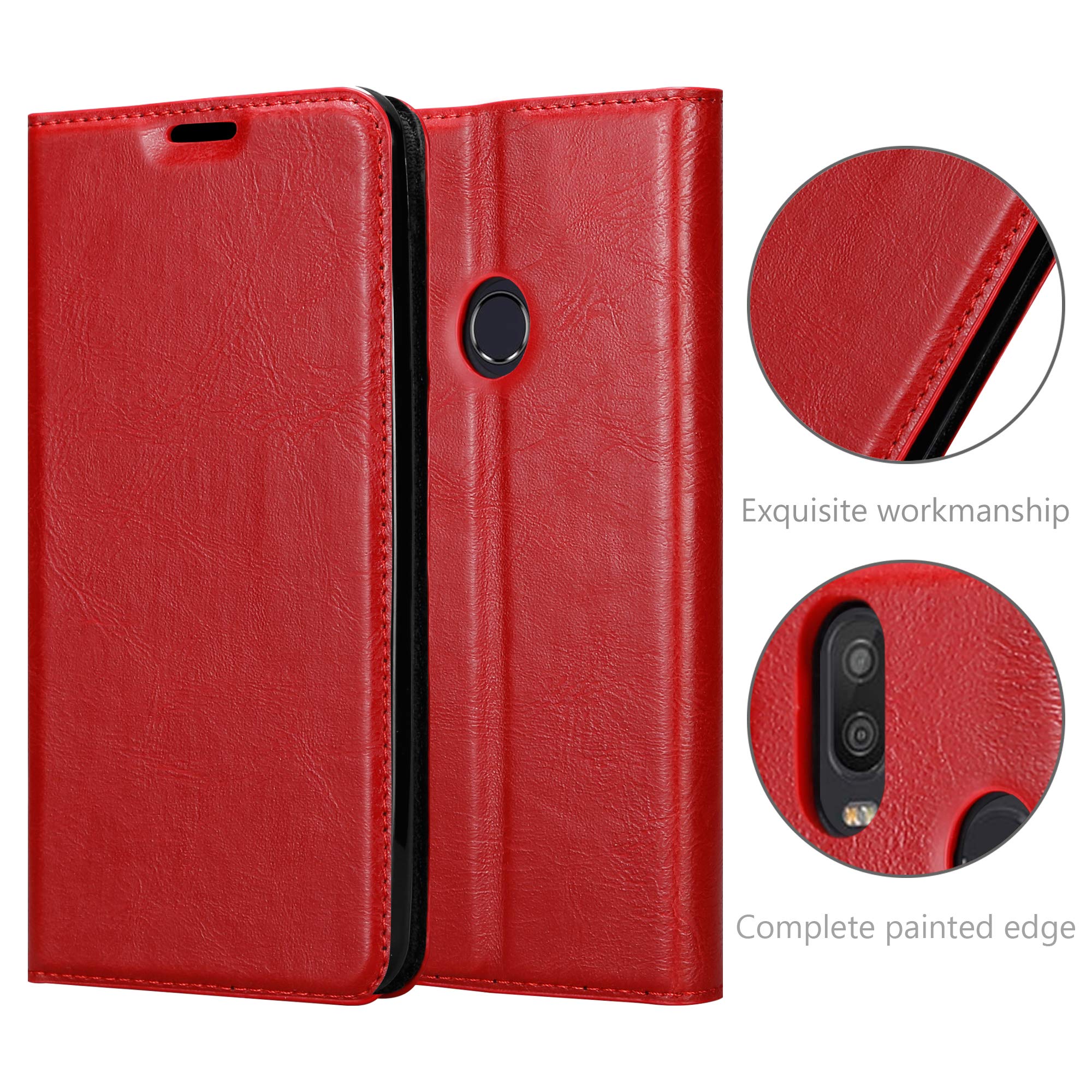 Custodia per BQ Aquaris X2 Portafoglio Cover Ecopelle Magnetica Libro