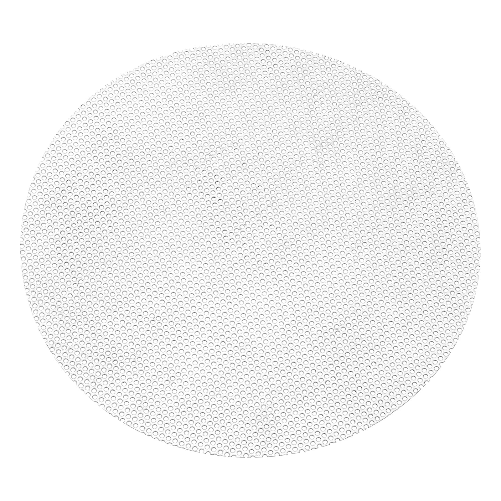 PATIKIL 8" Diametro 304 Lamiera Forata in Acciaio Inossidabile, Foro da 0.06" 19GA Rete metallico Espansa a Fette rotondo Piastra Schermo Decorativo per Griglie, Tono Argento