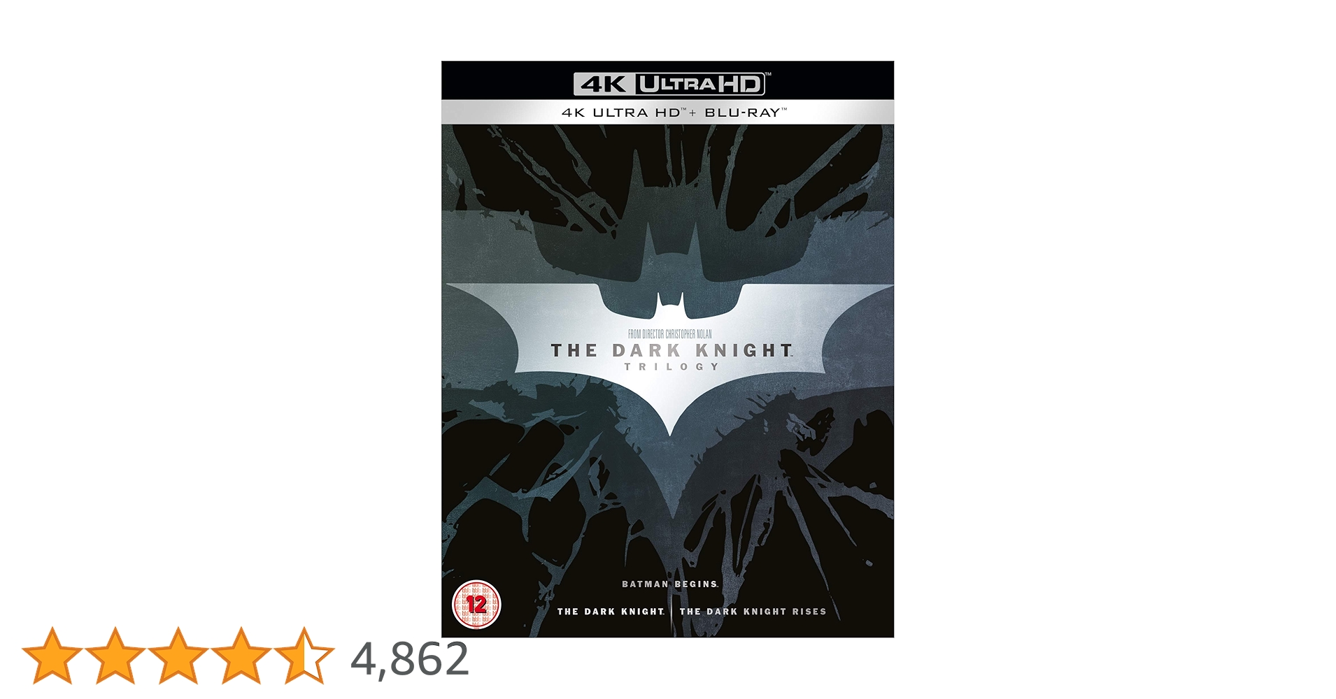 ダークナイト トリロジー コレクターズBOX 4K ULTRA HD&ブルーレ… Amazon.co.jp: (初回仕様)ダークナイト トリロジー コレクターズ