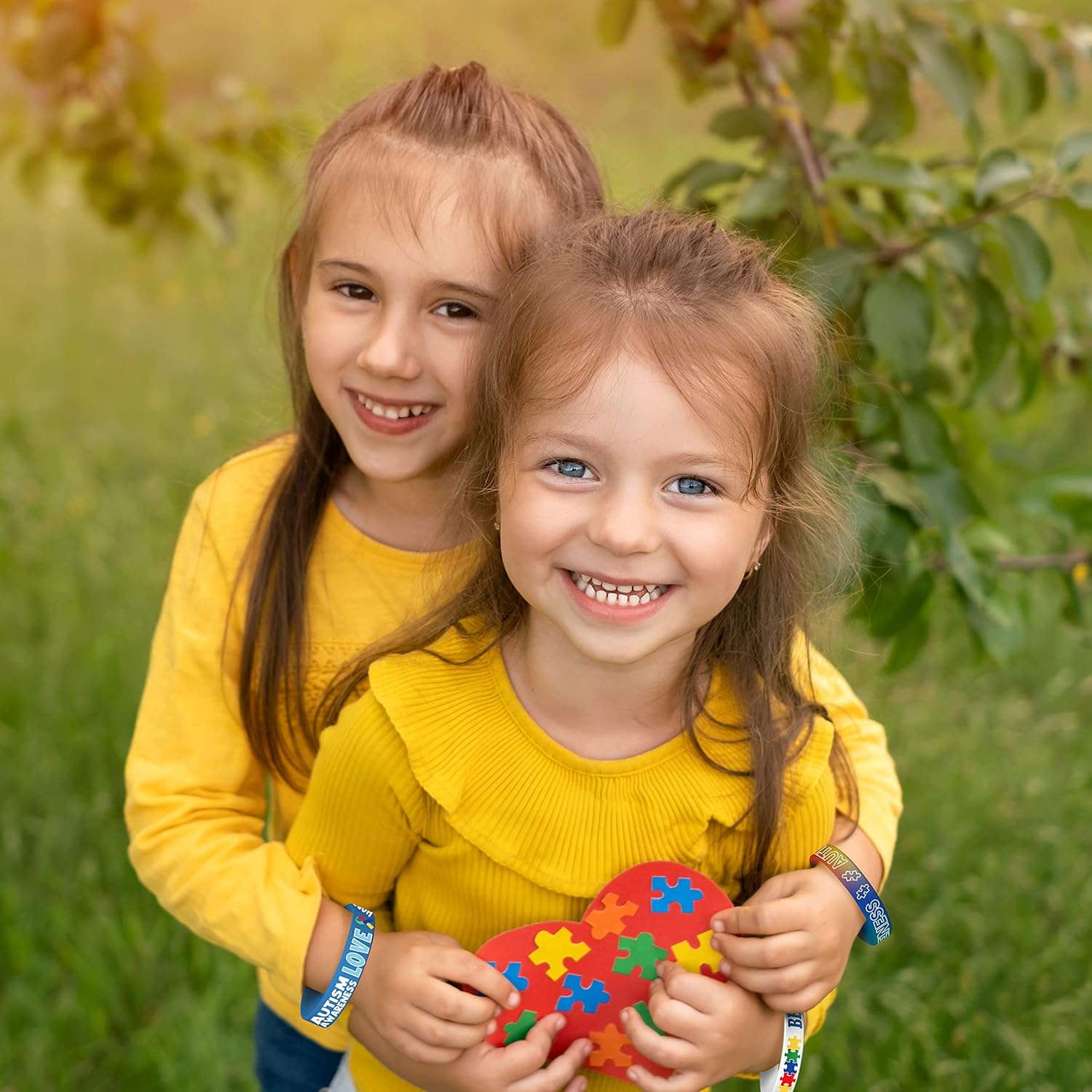 100 Pcs Autism Awareness Bracelets,Puzzle Pieces Autism Awareness Silicone Wristbands Special Autism Education Motivational Rubber Wristband for Women Adult Teens Gifts Party Supplies Presents - Image 7