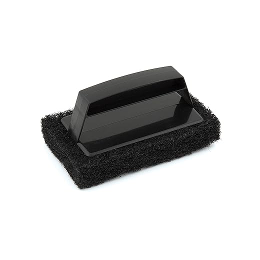 GrillPro 71448 Abrasive Scrubbing Brush , Black