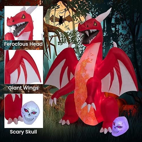 Miniatura 5 de GOFLAME Decoración de calabaza de Halloween, combo de calabaza triple apilada con sombrero de bruja, decoración plegable para interiores y