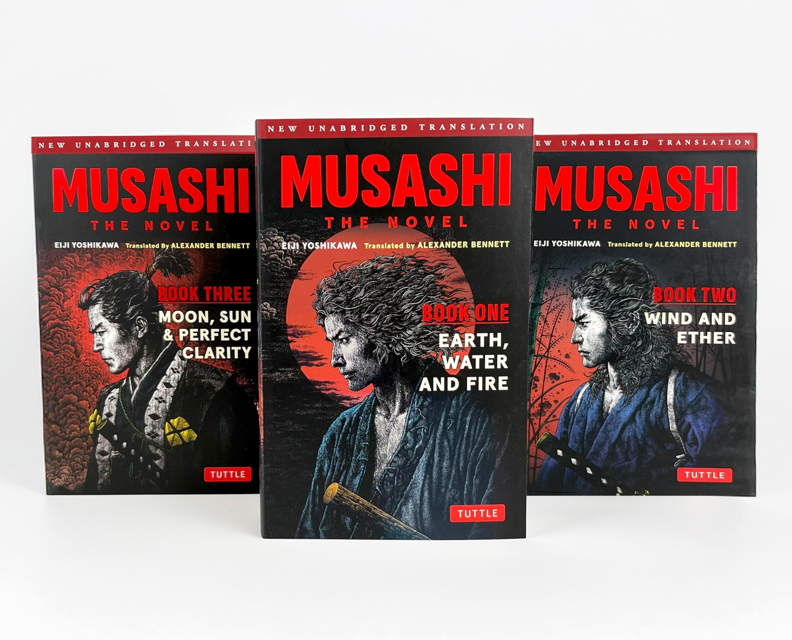 Earth, Water and Fire: The Epic Tale of a Vagabond Samurai Who Becomes Japan's Greatest Swordsman and Philosopher (Completely New & Unabridged Edition)