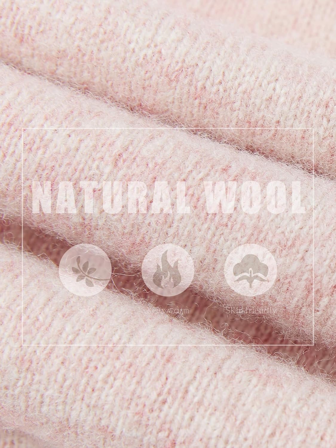 Chanyarn Women's Turtleneck 100% Merino Wool Sweater 2025 Fall Winter Classic Warm Soft Raglan Long Sleeve Knit Sweater - Image 6