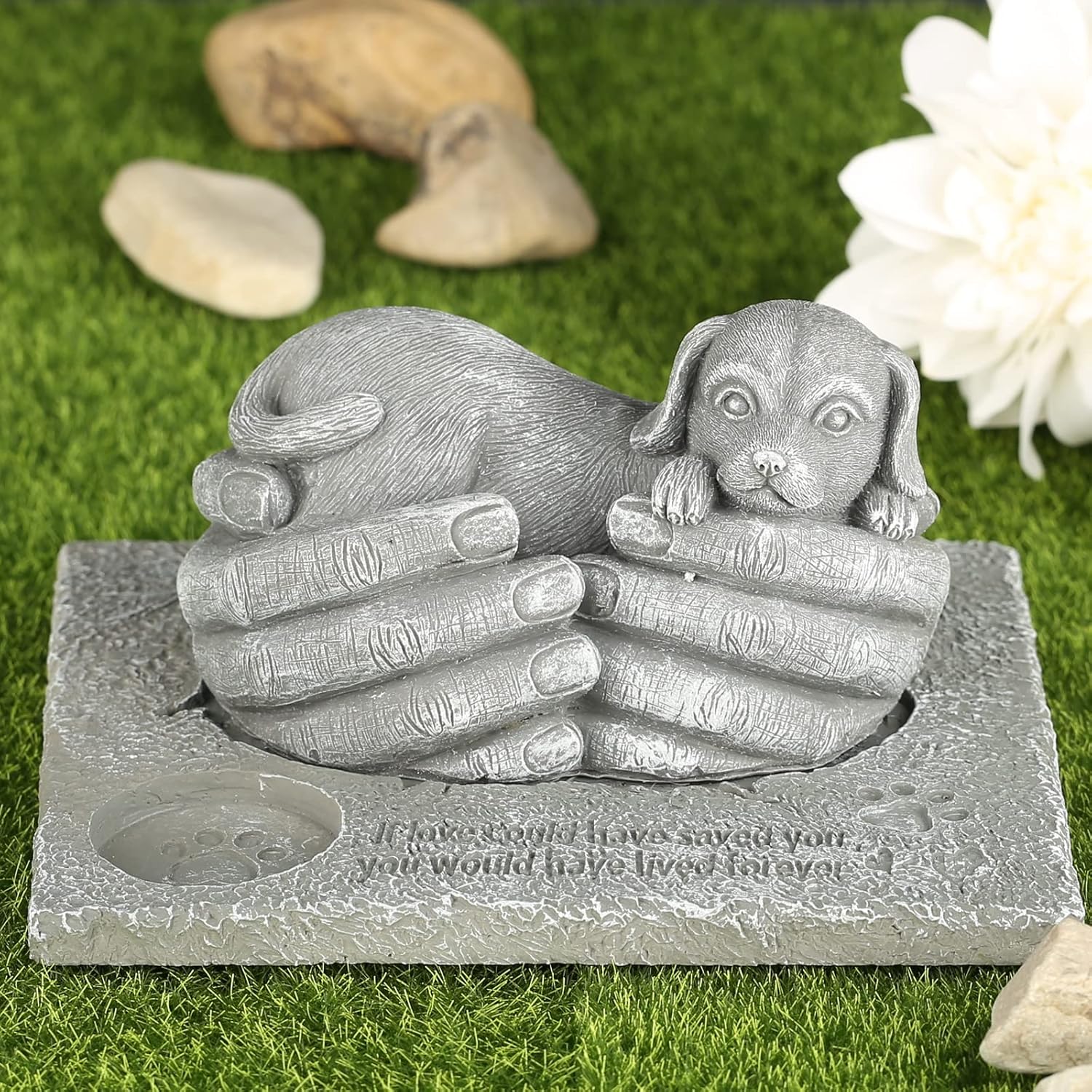 LCCCK Dog Memorial Gifts Dog Memorial Stone Dog headstones
