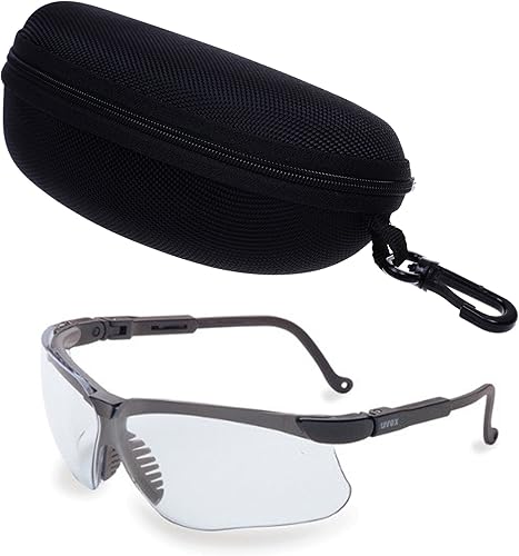 Miniatura 3 de Cosmos Honeywell Genesis Sharp-Shooter - Funda protectora para lentes de viaje, compatible con Howard Leight de Honeywell, color negro