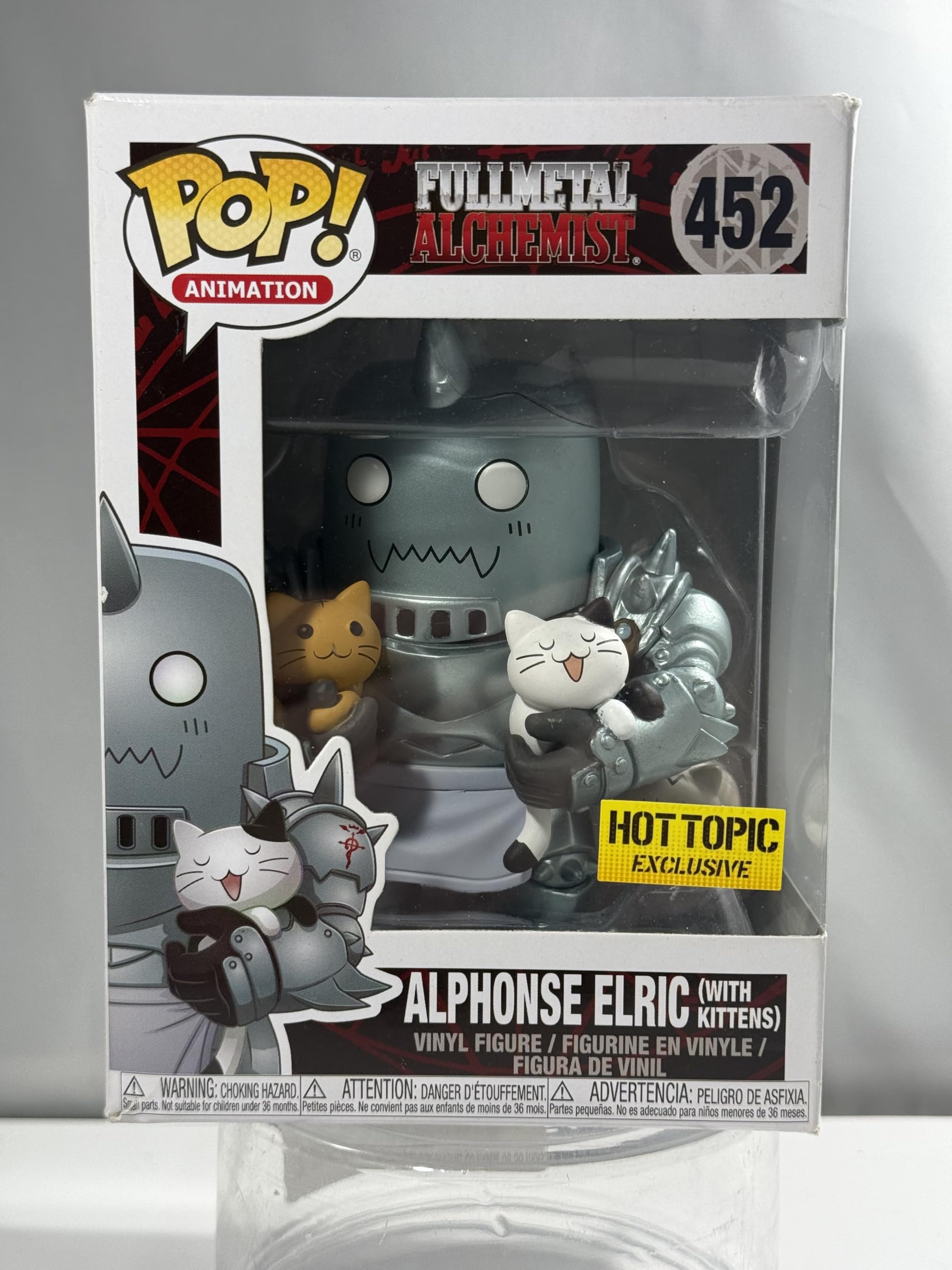 POP Fullmetal Alchemist 452 Alphonse Elric with Kittens (no Sticker)