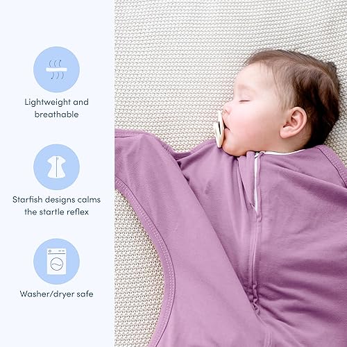 Miniatura 3 de SleepingBaby Zipadee-Zip - Manta de transición para bebé con cremallera, cómoda manta espaciosa para cambiar pañales fácilmente, leones, pequeño (4