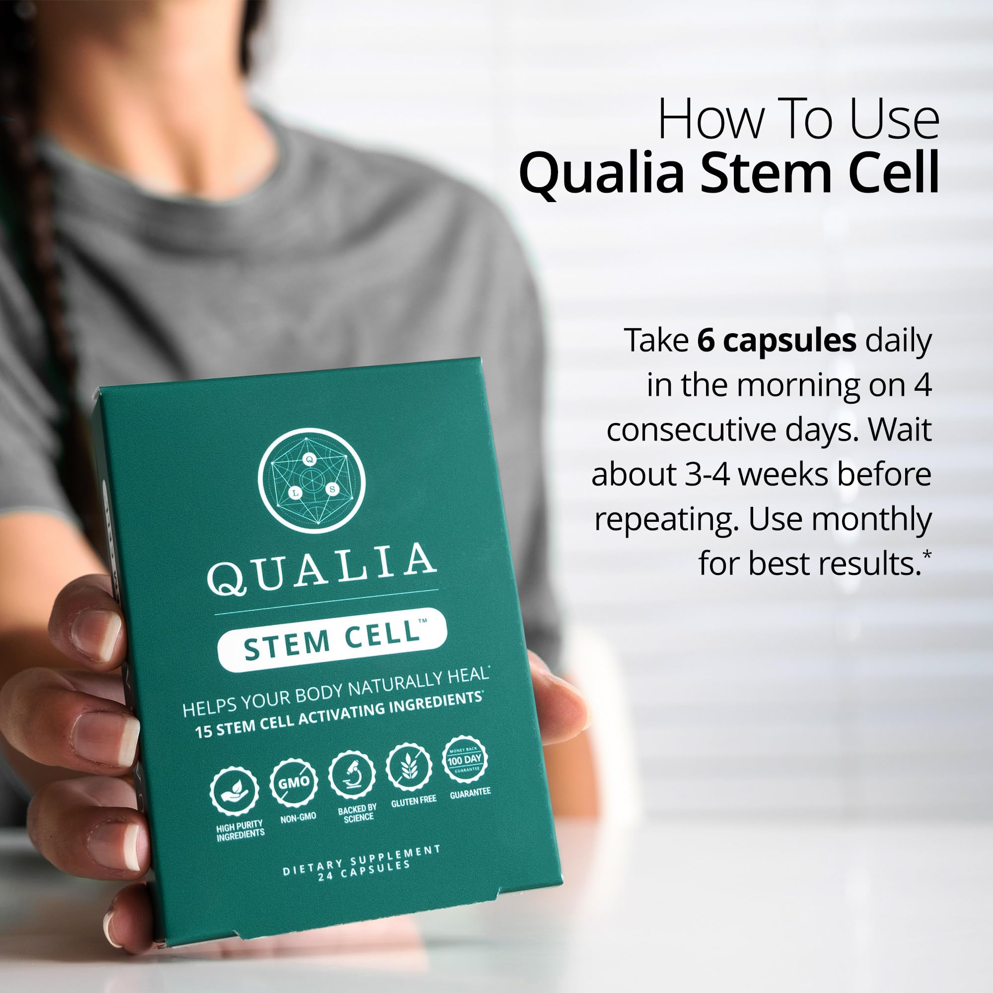 Qualia Stem Cell Supplement for Healthy Aging and Immune System Resilience — Amazon image 6