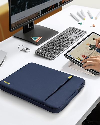 Miniatura 8 de tomtoc - Funda protectora 360 para iPad Pro de 13 pulgadas (M4), iPad Air de 13 pulgadas (M2) 2024, iPad Pro de 12.9 pulgadas (65433 generación) con