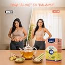 Leeford Ginger Lemongrass Green Tea|30 Tea Bags|All Natural Flavour|Zesty Immunity Booster|Antioxidant Powerhouse|100% Natural Digestion Aid|Brews Best With Added Honey|Milk-Free & Fuss-Free gallery image
