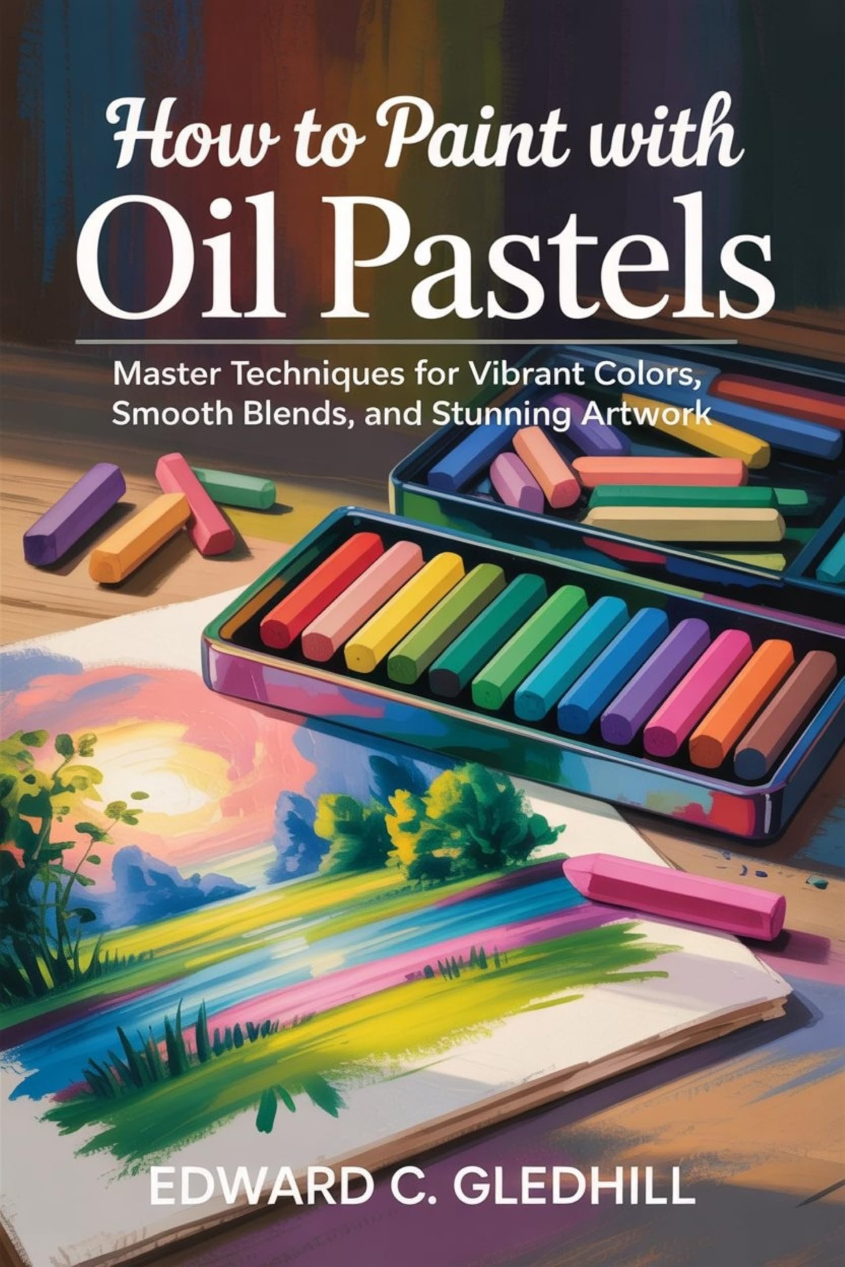 HOW TO PAINT WITH OIL PASTELS: Master Techniques for Vibrant Colors, Smooth Blends, and Stunning Artwork