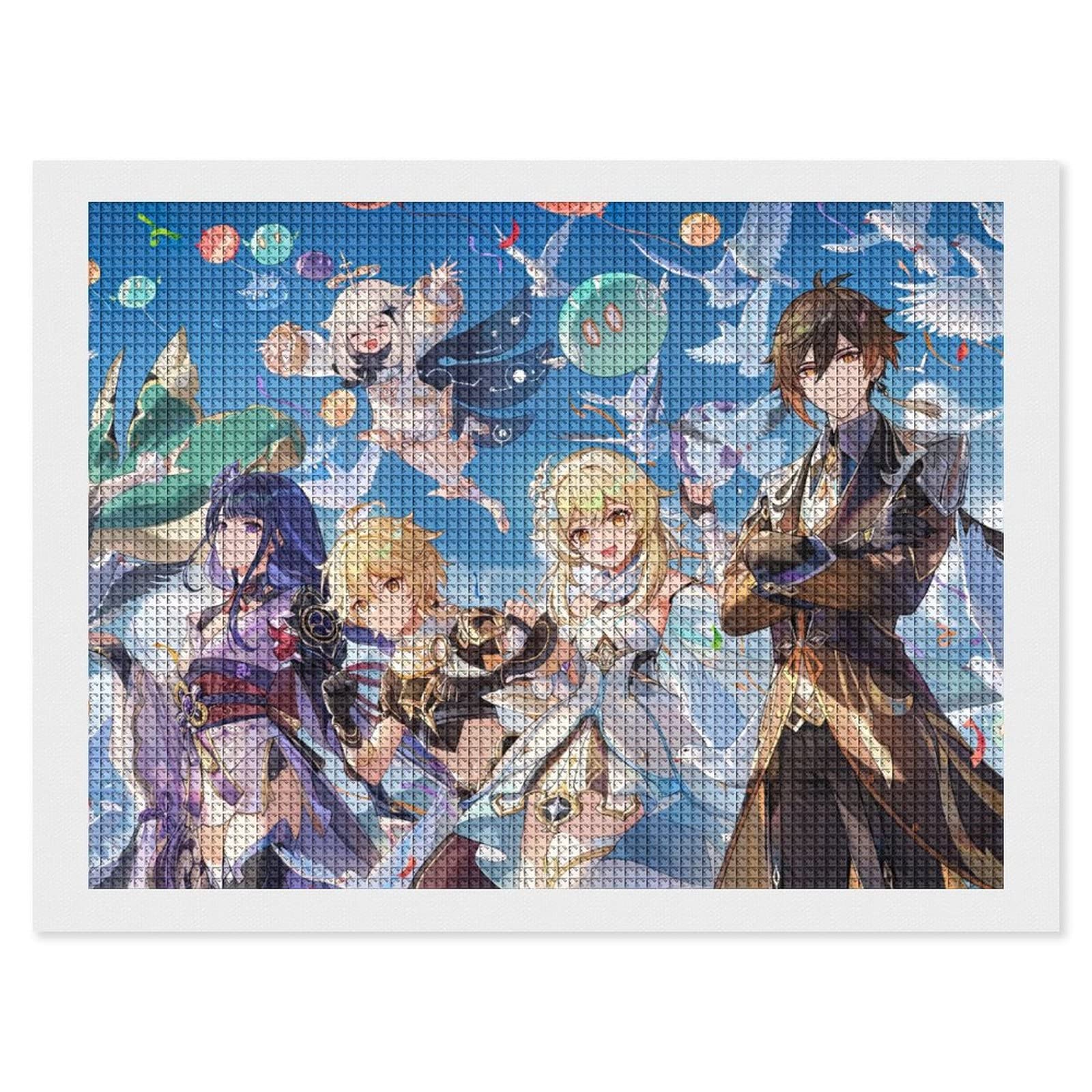 ダイヤモンドアート　原神 Amazon | 原神ダイヤモンドアートダイヤモンドアート キット全面