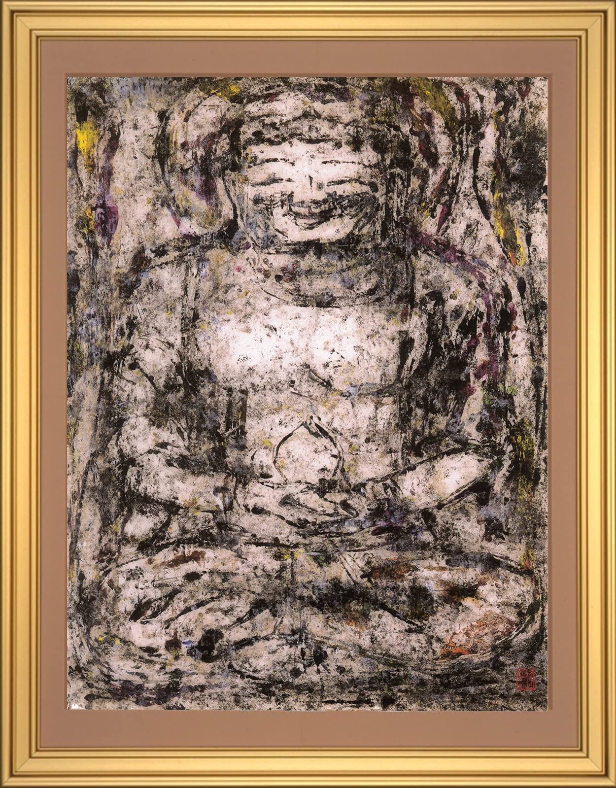 Amazon.co.jp: （タリズマンアート）大黒様 開運絵画 インテリアアート