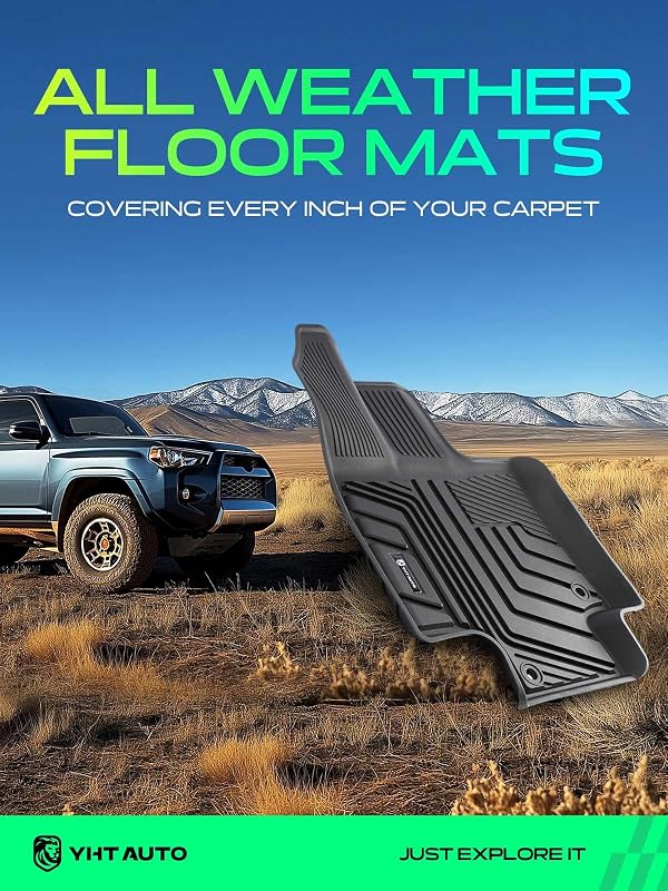 YHTAUTO Automotive Floor Mats for Toyota Highlander 2020-2026 by YHTAUTO - Used condition - Image 2