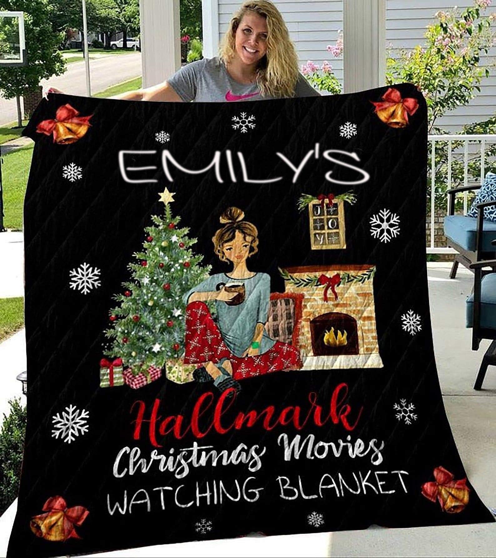 Personalised Throw Blanket with Picture Full Color Custom Blanket Fleece Name Photo Text Printing Super Soft Collage Blanket Birthday Wedding Gift for Baby Adult Dog Kids