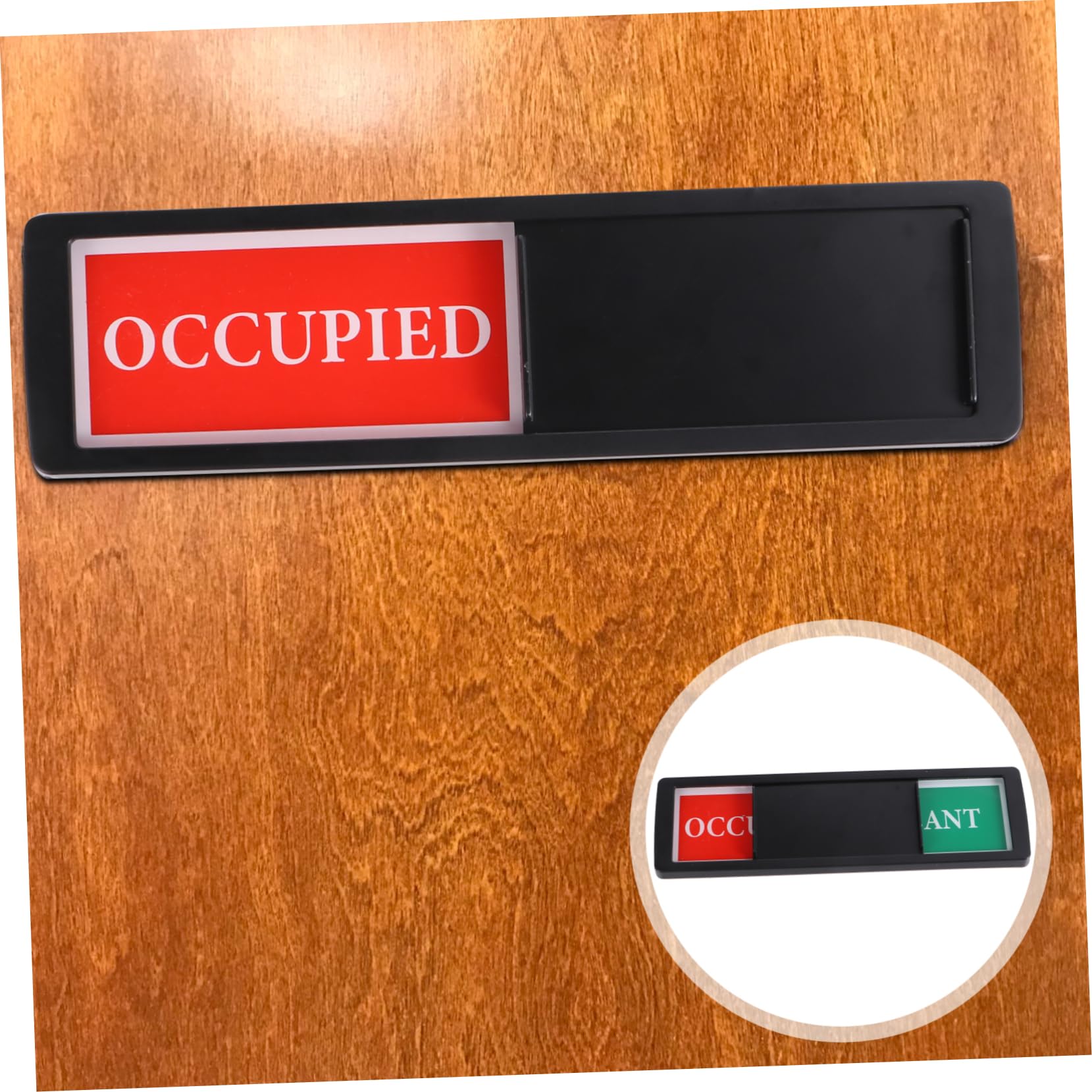 NUOBESTY 13piezas De Privacidad Deslizante Magnético Vacante Ocupado Para Baño y Sala De Conferencias Diseño Antirrayones Instalación