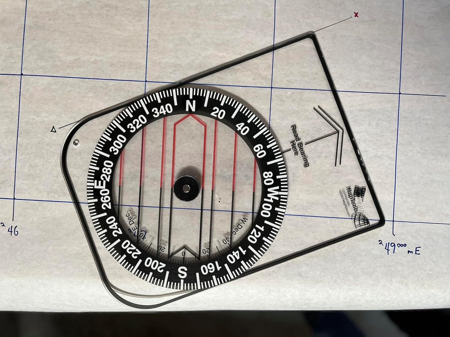MapTools Classroom Training Compass Visual Aid