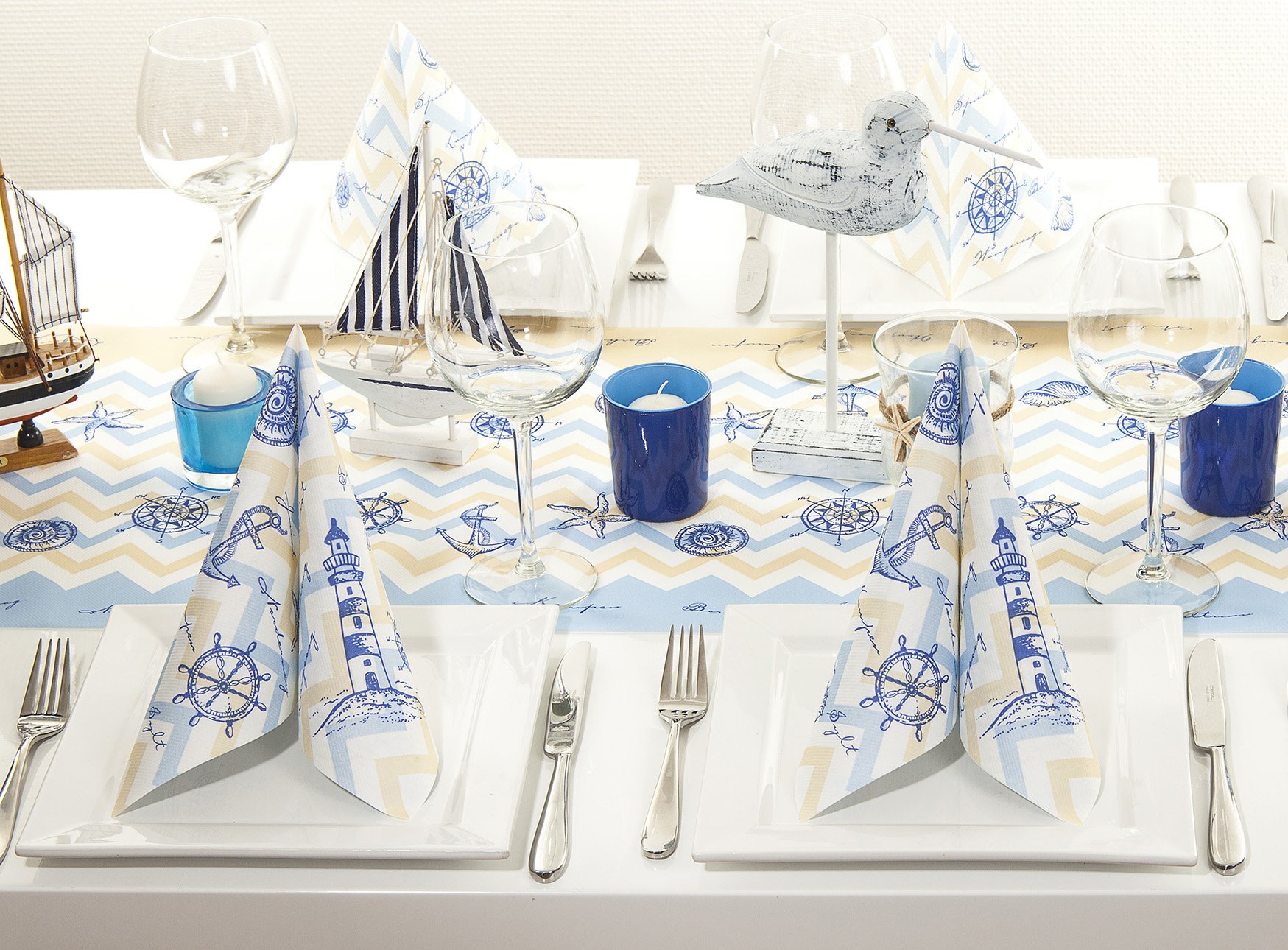 Sovie HORECA Airlaid-bestekservetten Mandy 40 x 40 cm