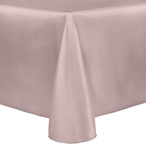 Vista 11 de Ultimate Textile Majestic - Mantel ovalado reversible Shantung Satin (72 x 120 pulgadas), color rojo cereza Cherry Red