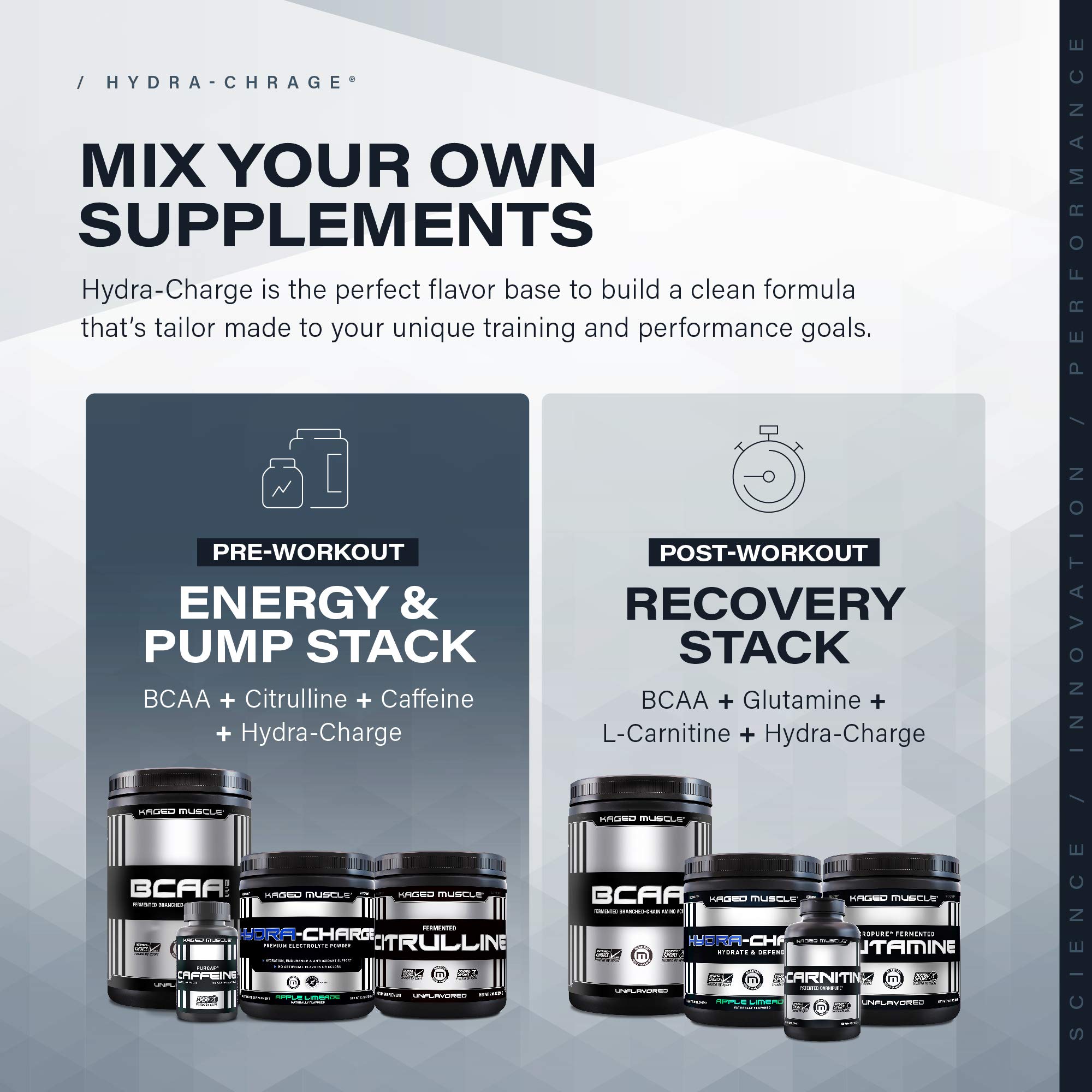 Electrolytes, Kaged Muscle HydraCharge Premium Electrolyte Powder