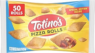 Totino's Pizza Rolls, Combination Flavored, Frozen Snacks, 50 Rolls, 24.8 oz