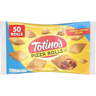 Amazon.com: Totino's Pizza Rolls, Combination Flavored, Frozen Snacks