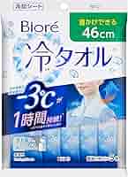 ビオレ 冷タオル 5本入り ×24袋 計120本　まとめ売り 冷却シート 無香性 Amazon.co.jp: ビオレ 冷タオル 24セット ケース まとめ 売り
