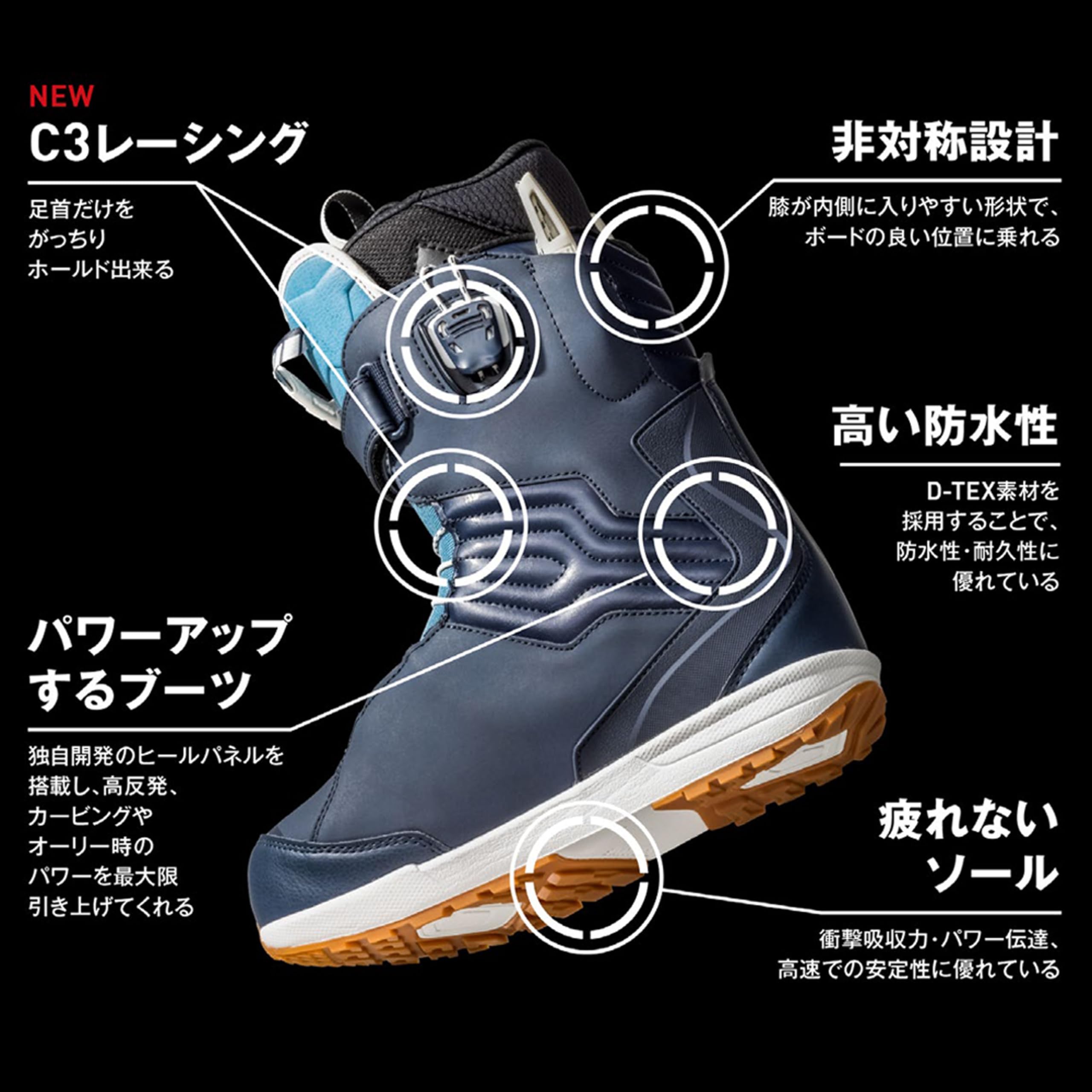 Amazon | ディーラックス（DEELUXE） スノーボード ブーツ 24 EMPIRE