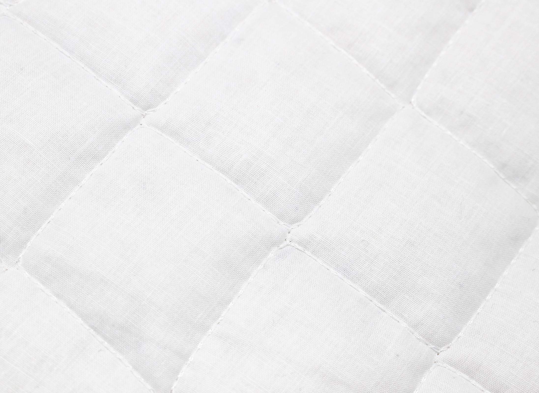 Moon-Clean Matratzenauflagen Matratzenschutz Unterbett Baumwolle Mischgewebe Made in EU (180x200 cm)