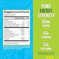 Vista 25 de RYSE Core Series Loaded Pre Bomba, energía, fuerza L-citrulina, beta-alanina, L-teanina, cafeína y Thinkamina 30 porciones (Freedom Rocks)