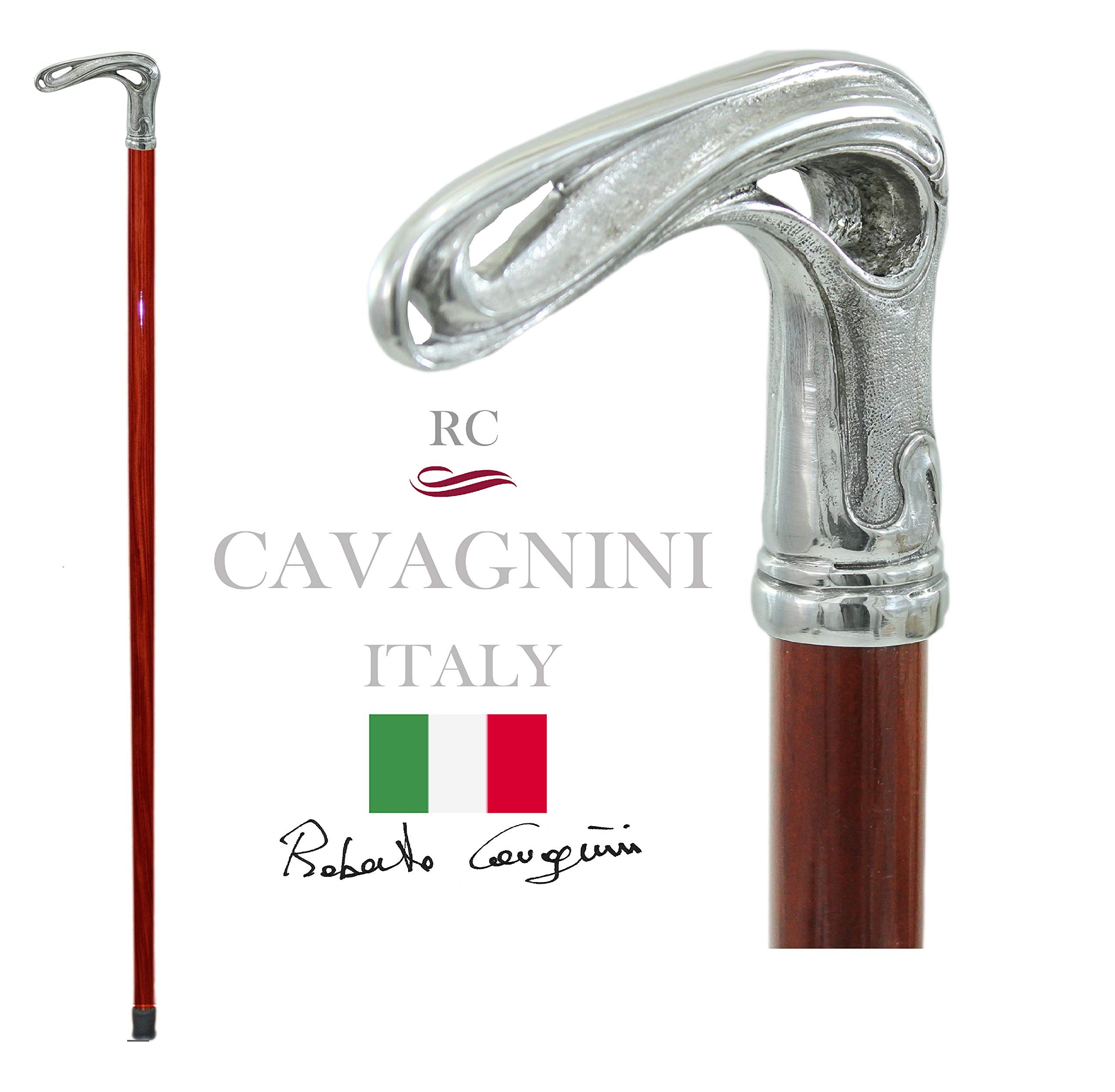Bastón para caminar elegante león ceremonia ortopédico para una mujer y hombre longitud adaptable, color plateado