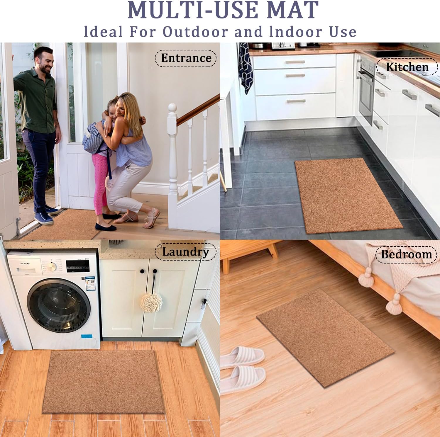 Aipengry Tapetes De Girasol Para Puerta De Hogar, Dulce Bienvenida Al