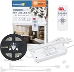 Armacost Lighting 421502 Ribbon Flex Home LED Tape Light Kit, 16 ft, AC Dimmable (3000K) 300 LED Lights