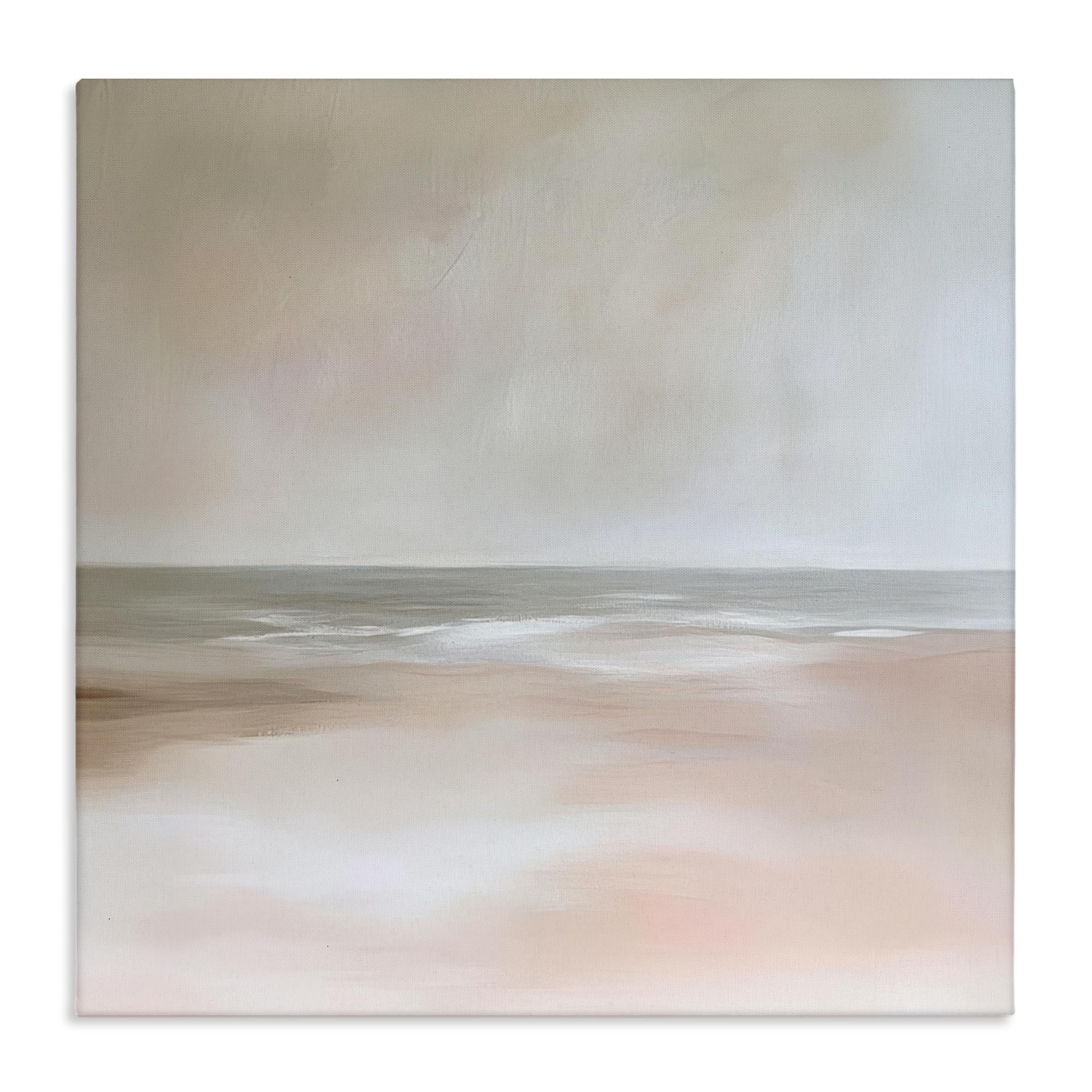 'Muted Landscape Soft Coast'| Canvas Art